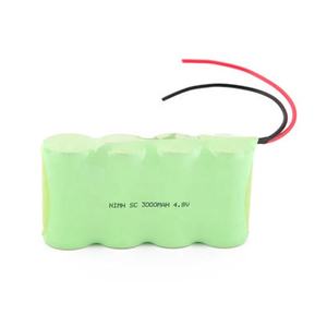 深圳製 充電式 3000mAh 4*SC バッテリーパック 4.8v ニッケル水素電池 - Product Image 3