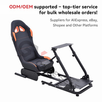 GY033 Offre spéciale Simulateur de course Drift Car Racing Simulator Sim Cockpit pour Logitech PC Playstation,Wii, Xbox