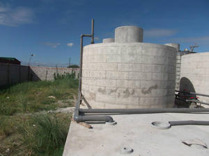 Hiệu Suất Cao Nhà Máy Khí Sinh Học 10m3 Khuôn Bê Tông Bio Digester Tank Để Bán - Product Image 4