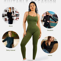 Pour Hexin vente en gros femmes grande taille sans couture une pièce body combinaison respirant Spandex ventre contrôle Shapewear