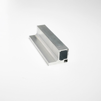 Base + cadre décoratif conçu pour portes d'armoires à charnières Fenêtres de maison à cadre en aluminium pour inserts en verre trempé de 4 mm