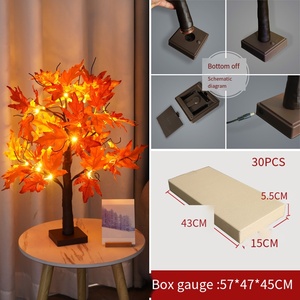 <span class=keywords><strong>Led</strong></span> Maple Leaf <span class=keywords><strong>Tree</strong></span> ánh sáng ban đêm USB & Pin Tạ Ơn Halloween cây đèn mô phỏng đèn cảnh quan cho vườn kỳ nghỉ trang trí nội thất - Product Image 5
