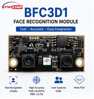 Kiosque de contrôle d'accès intelligent BFC3D1 avec reconnaissance faciale intégrée RGB IR, anti-contrefaçon et audio bidirectionnel pour serrure intelligente et pointage des présences