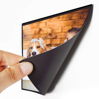 Porte-photo transparent aimanté pour réfrigérateur, cadre photo en plastique, cadre photo magnétique en acrylique