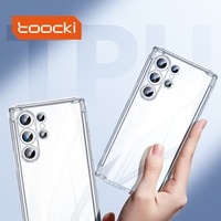 Coque TPU anti-jaunissement Toocki en gros, protection intégrale, sensation de téléphone nu pour Samsung séries 21-24
