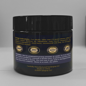 Logo personnalisé Mélatonine 10mg Capsules Certifié GMP Adulte Utilisation Supplément Amélioration de la Mémoire du Sommeil 60 Capsules/Bouteille Livraison Rapide - Product Image 5