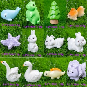 Figuras de Animales en Miniatura, Accesorios para Casa de Muñecas, Lindas Figuras Pequeñas, Decoraciones de Jardín, Estatuas de Resina - Product Image 3