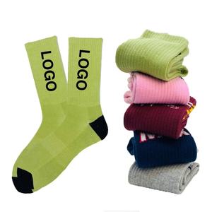 Custom Design Cotton Cycling <b>Socks</b> Men Women Breathable Quick Dry Ankle Length Non-Slip Grip Bottom Free Size Sport - Product Image 3
