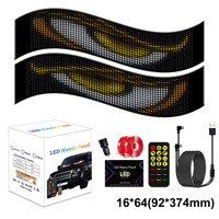 Panel LED RGB USB, Pantalla LED para Automóvil, Rígida/Flexible, para Exteriores, Letrero LED para Automóvil, Resistente a la Intemperie
