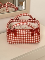 Panier Cadeau Nouveau-né Multifonctionnel Portable en Coton avec Nœud, Grande Capacité, Sans Peluches, Idéal pour le Rangement - Meilleures Ventes
