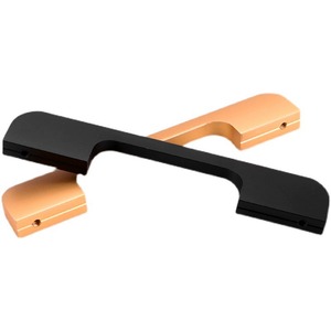 Modern Minimalist Aluminum Alloy Cabinet Door Handle Bar Long <b>Drawer</b> Wardrobe Home Office Durable Anodizing Finish - Product Image 1