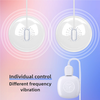 Vibrateur Puissant pour Poitrine, Tétine d'Aspiration et Léchage, Pompe à Seins Féminine, Massage des Seins, Jouets Sexuels pour Femme
