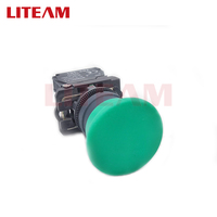 Interruptor de botón pulsador de emergencia momentáneo de alta calidad XB5-AC31, serie XB4 XB2, de plástico, 22 mm, 660 V, 1NO, rojo, con cabezal tipo hongo