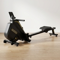 Máquina de Remo Profesional OEM ODM, Equipo de Gimnasio, Remo con Resistencia Magnética Manual de 8 Niveles, Máquina de Cardio, Remo para Interiores