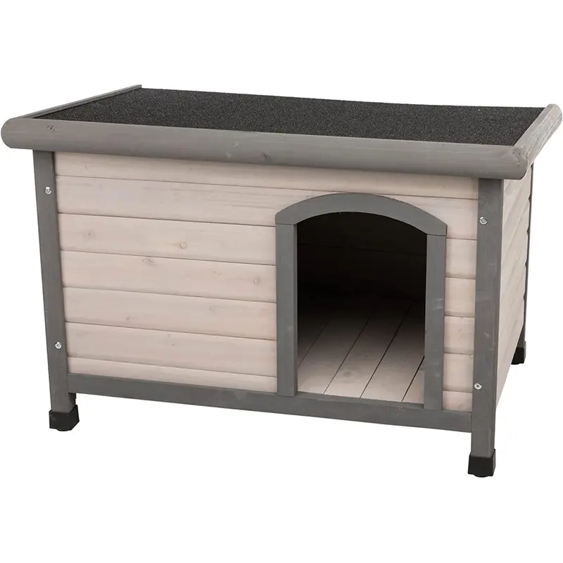Venda quente alta qualidade pet madeira dog house ao ar livre dog house