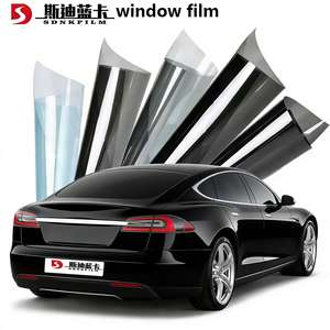 Factory Direct Sale PET Car Window Film <strong>Blackout</strong> Privacy Protection Window Wrap <strong>Tint</strong> - Product Image 4
