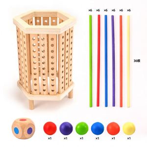 Juguetes de madera de rompecabezas interactivos para padres e hijos - Product Image 6