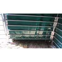 Tente Animaux 6x6m Grande Vente Bétail Chèvres Bovins Abri Cheval Portable