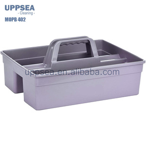 Hộp Nhựa Vệ Sinh Công Nghiệp 3 Ngăn-Dụng Cụ Sắp Xếp Dụng Cụ Bằng Nhựa Chất Lượng Thương Mại Kèm Tay Cầm Để Vệ Sinh - Product Image 2