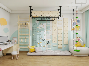 Muro de Escalada Personalizado para Interiores/Exteriores con Agarres para Niños, Uso Familiar y Comercial en Parques Infantiles - Product Image 5