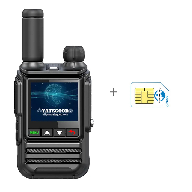 5000km 4G LTE POC Walkie Talkie with High Call Quality Long Distance Walkie Talkie with Sim Card 100km GPS Radio YATEGOOD G968