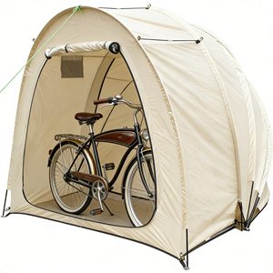 Tente de rangement <span class=keywords><strong>pour</strong></span> vélo tout temps de qualité supérieure, tissu Oxford résistant et imperméable <span class=keywords><strong>pour</strong></span> garage extérieur et <span class=keywords><strong>abri</strong></span> <span class=keywords><strong>pour</strong></span> équipement de jardin - Product Image 4