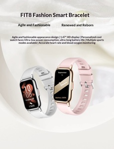 Bracelet Connecté FIT 8 en Gros, Écran 1,47'', Bluetooth 5.0, 10 Jours d'Autonomie, Suivi de Santé, Design Personnalisable, Support Fournisseur B2B - Product Image 4