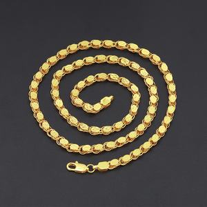 JXX Venta al por Mayor, Collar con Colgante de Moda Chapado en Oro de 24K, Joyería Personalizada para Mujeres y Hombres, Estilo Clásico, Material Principal Latón - Product Image 2