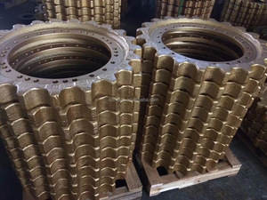 Roda sproket rantai e320 untuk penggali hyundai r55 komatsu berco, harga rendah - Product Image 3