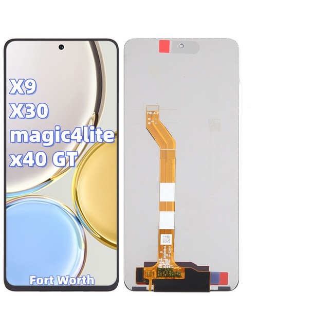 For Honor X9 with Frame Cell Phone LCD Touch Screen Replacement Part OEM Display Type 1 Year Warranty 1-3 Days Delivery