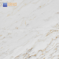 Dalle murale en pierre de quartz artificielle, aspect marbre, 2 mm, faite à la main, surface solide