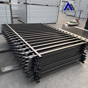 Valla de Acero Ornamental de Fácil Montaje Shengxiang, Puerta Corredera, Panel de Valla Tubular para Jardín, Cercado Comercial - Product Image 3