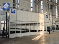 Nouveau Condenseur Évaporatif à Contre-Courant Certifié CE, Ventilateur à Construction Métallique, Moteur-Pompe, Économie d'Énergie pour la Réfrigération