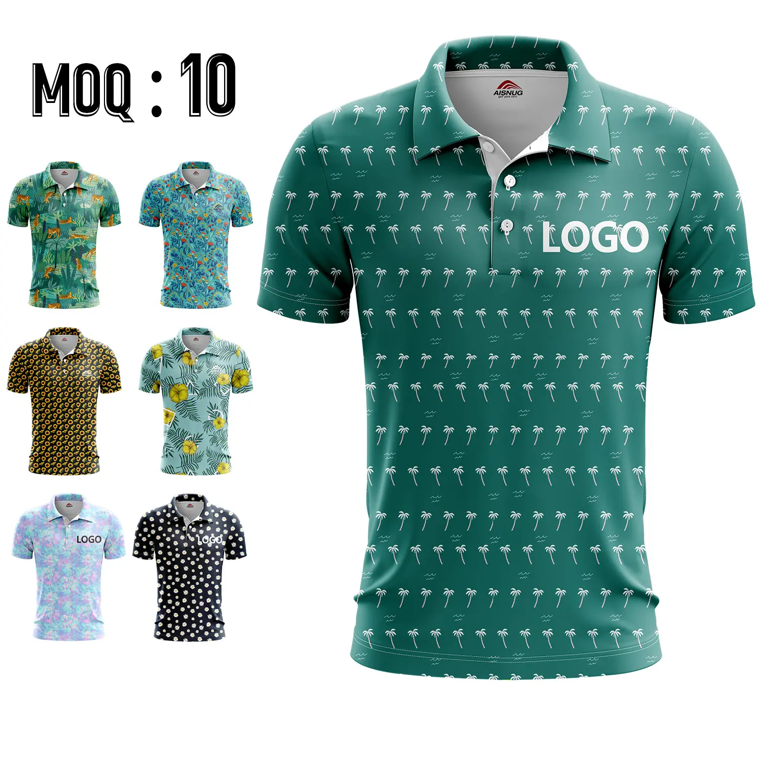 Custom design your own brand polo shirt Short Sleeve men's polyester fit quick dry man Golf Polo t-shirt Shirts