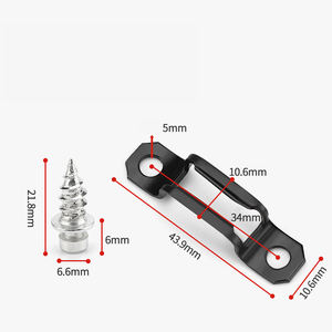 Connecteur invisible pour armoire de cuisine, support de connexion pour meubles, vis encastrée, vente chaude - Product Image 6