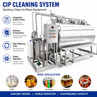 Système de nettoyage CIP monobloc pour ligne de production de jus de fruits