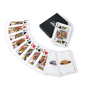 Cartas de juego personalizadas de 57x87 mm, papel estucado con esquinas cuadradas para ajedrez y lugares de entretenimiento con juegos de cartas - Product Image 3