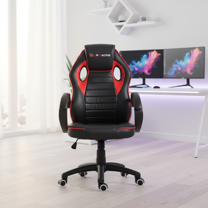 Fauteuil de <span class=keywords><strong>Gaming</strong></span> Ergonomique <span class=keywords><strong>Scorpion</strong></span> en Cuir PU Moderne, Accoudoirs Réglables, Siège Pivotant pour Ordinateur avec Vérin à Gaz à 3 Positions, Vente en Gros - Product Image 1