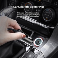 Tasse chauffante et isotherme en acier inoxydable 12V pour voiture, grande capacité 500ml, anti-fuite, ébullition rapide, modèle portable 685