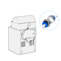 Conector de Tubo de Alimentación de PTFE para Impresora 3D Bambu Lab P1P/P1S/X1/X1C/X1E
