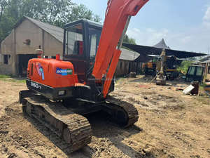Doosan DH60-7 mini-pelle d'occasion de 6 tonnes avec noyau de moteur Komatsu d'origine PLC et composants de moteur Garantie 1 an - Product Image 6