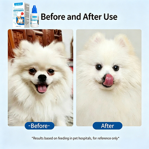 Gotas Oftálmicas para Perros y Gatos 30ml, Alivia la Sequedad Ocular, Reduce las Manchas <span class=keywords><strong>de</strong></span> Lágrimas y la Salpicadura Ocular, Recomendado por Veterinarios - Product Image 3