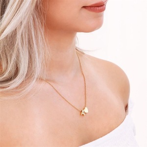 Collar <span class=keywords><strong>con</strong></span> Colgante <span class=keywords><strong>de</strong></span> Corazón <span class=keywords><strong>de</strong></span> Acero Inoxidable Plateado, Personalizado <span class=keywords><strong>con</strong></span> Nombre, Regalo <span class=keywords><strong>de</strong></span> Cumpleaños, Cadena <span class=keywords><strong>con</strong></span> Dije Personalizado, Venta al Por Mayor - Product Image 6