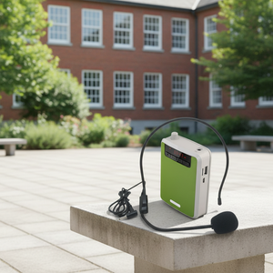 Amplificateur vocal portable professionnel K300 avec clip ceinture amovible, batterie externe 2200 mAh, double mode USB/filaire, sortie 5-10W pour téléphone portable - Product Image 3