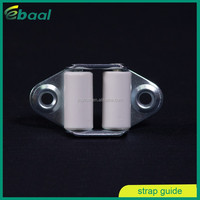 Accesorios de hardware de puertas y ventanas de persiana enrollable de aluminio, guía de correa de 23mm, guía de correa de persiana