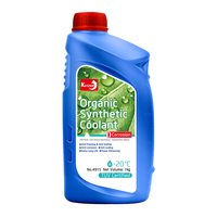 Liquide et produits chimiques acides organiques, matériau plastique unique, bouteille de 5 L, liquide de refroidissement longue durée pour radiateur de moteur de voiture, prix d'usine