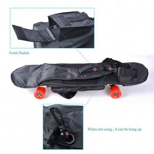 Bolsa de viaje profesional para patineta BSCI, bolsa de lona ajustable de poliéster 600D para longboard, con asa para el hombro. - Product Image 4
