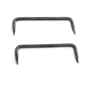 Fabrieksprijs Stalen Rail Rijden Aansluitende Houten Pick Nagel Dubbele Puntige Nagel Voor Het Bouwen Van Rijspijker U Vorm Schroef - Product Image 5