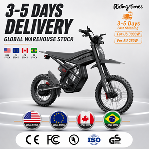 Vélo électrique tout-terrain de haute performance Ridingtimes GT 54PRO EU Factory A3 en acier au carbone et plastique 60V pour adultes et adolescents - Product Image 1