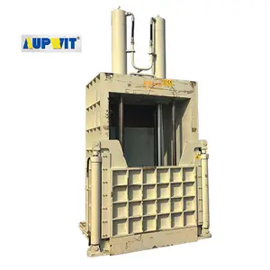 Vertical Aluminum Can Baler For Sale/pet Bottle Cardboard Baling Press Machine For Used Clothes